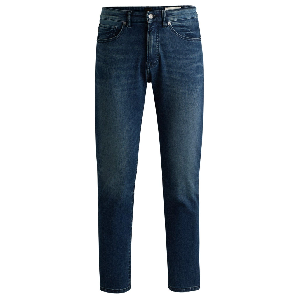 Hugo Boss Maine Straight Leg Jeans - Navy 418
